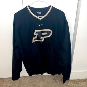Nike Purdue Wind Breaker Size Medium Mens